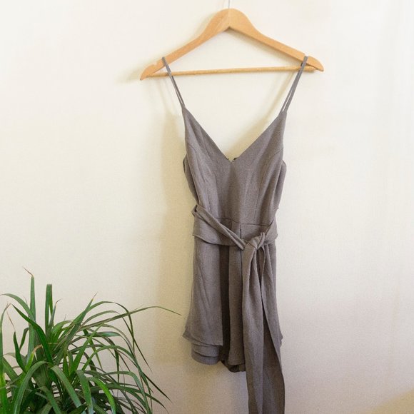 Wednesday Romper in Olive (New With Tags) - Picture 2 of 3